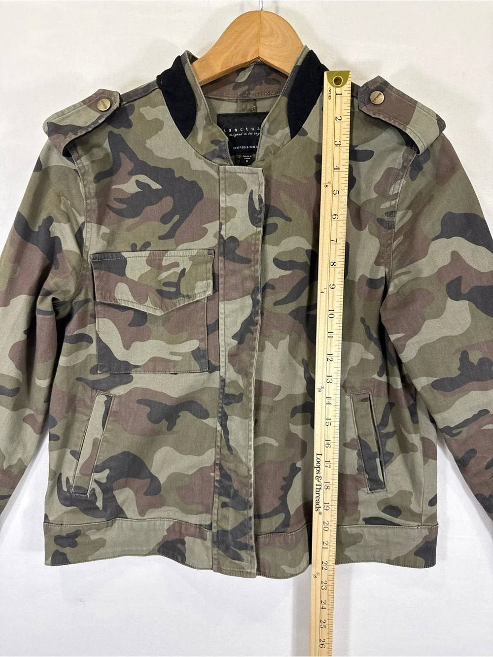 Sanctuary Kids Camo Jacket - Olive & Brown